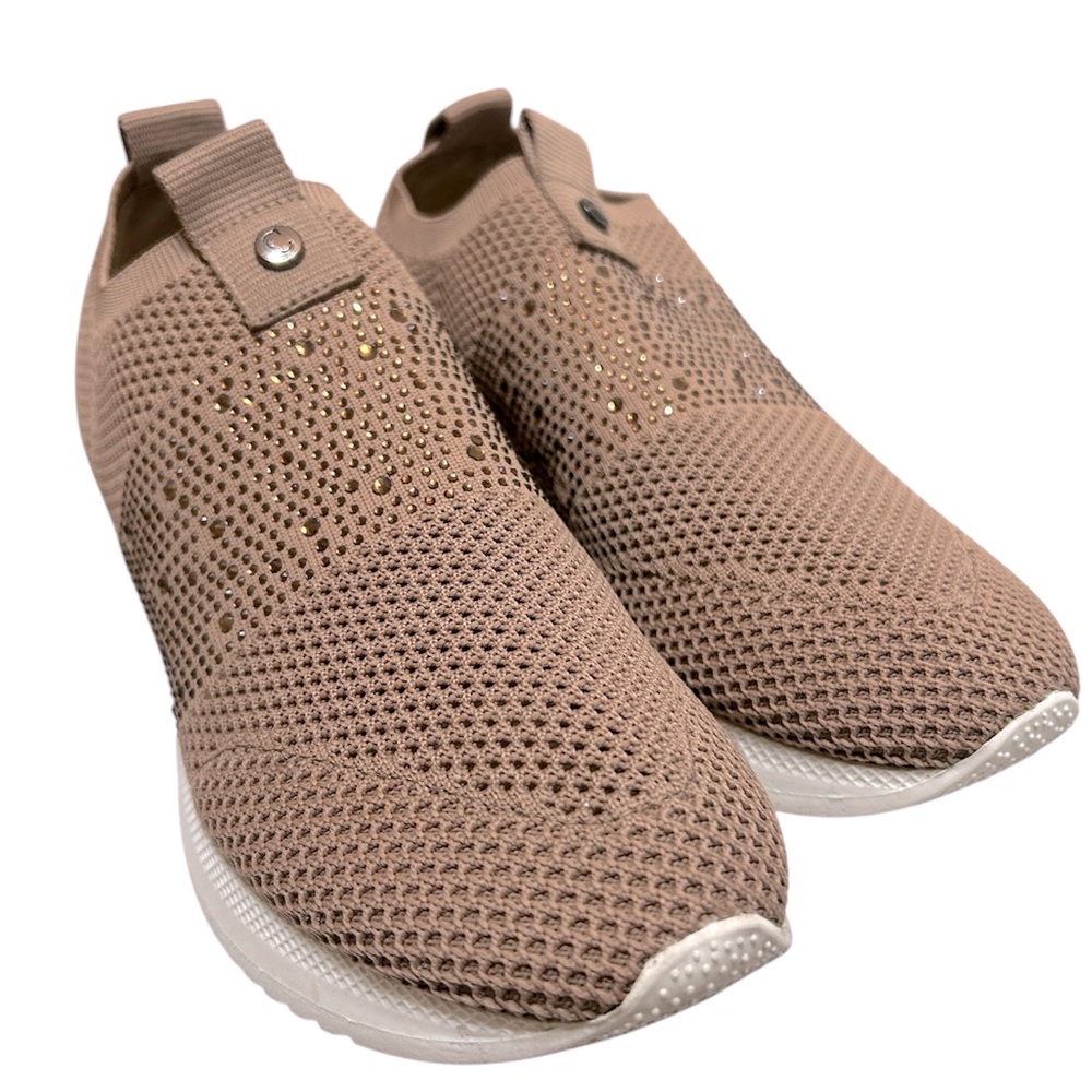 Carvela Janeiro Trainer Shoes EUR
39 US 8.5 Pink Crystal Embellished
